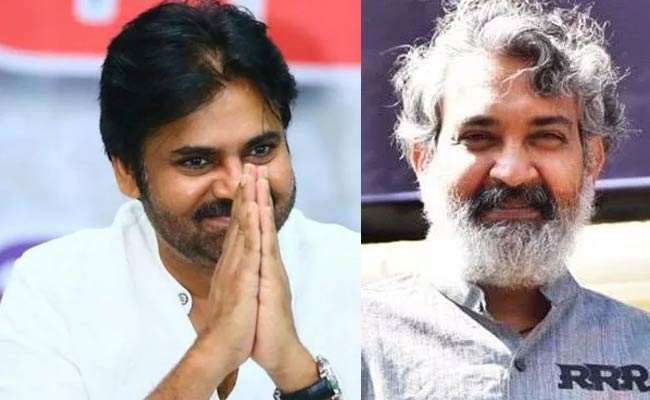 టాక్ : రాజమౌళి పవన్ ని కలవబోతున్నాడా?ఎందుకోసమో..