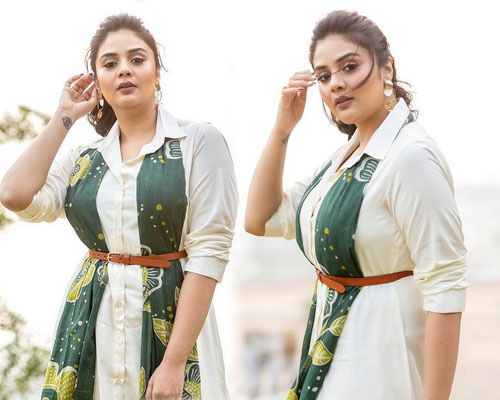 Sreemukhi New Stills