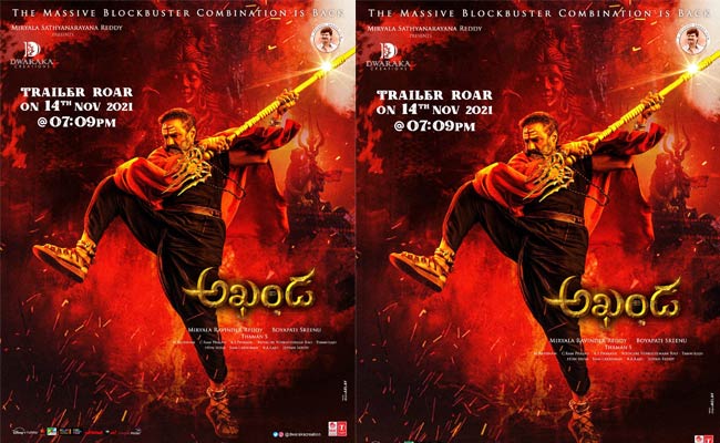 మాసివ్ పోస్టర్ : రెండు భారీ అప్డేట్స్ తో బాలయ్య “అఖండ”.!