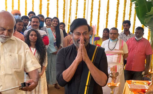 దిగ్గజ దర్శకుడి చేతులు మీదగా స్టార్ట్ అయ్యిన “భోళా శంకర్”