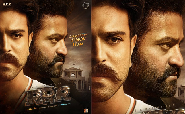 ఇంట్రెస్టింగ్ అప్డేట్ : “RRR” గ్లింప్స్ ఇలా ఉండబోతుందా..?