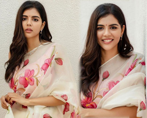 Kalyani Priyadarshan Latest Photos In Saree Pics