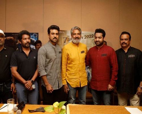 RRR-RRR టీమ్ ప్రొమోషన్స్ ఇన్ చెన్నై