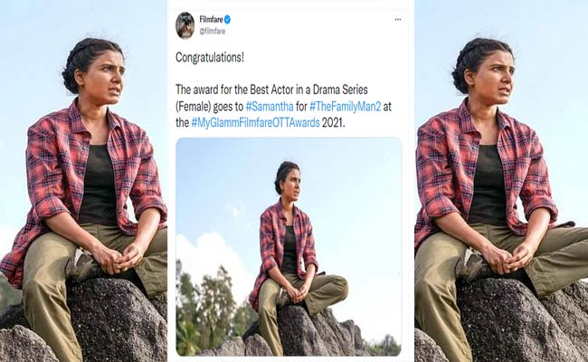 Samantha : సామ్ డివోర్స్ కి ఓ రకంగా కారణమైన నటనకు నేషనల్ అవార్డ్.!