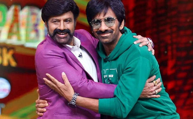Balakrishana- Raviteja: పని పాటలేని డాష్ నాకొడుకులు అంటూ బాలయ్య టాక్ షోలో రెచ్చిపోయిన రవితేజ..!