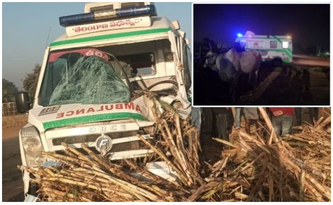 108 Ambulance Accident: యాక్సిడెంట్ కు కారణమైన 108 అంబులెన్స్.. అంబులెన్స్ లో ఉన్న గర్భిణీ!