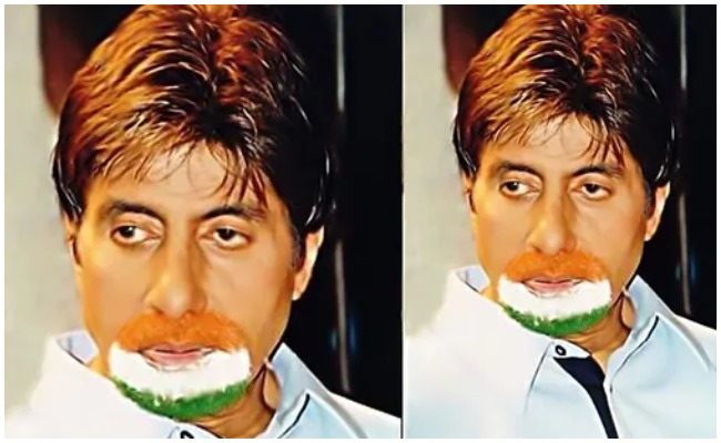 Amitabh Bachchan: మూడు రంగుల గడ్డంతో సర్ ప్రైజ్ ఇచ్చిన బిగ్ బీ.. ఫోటో వైరల్!