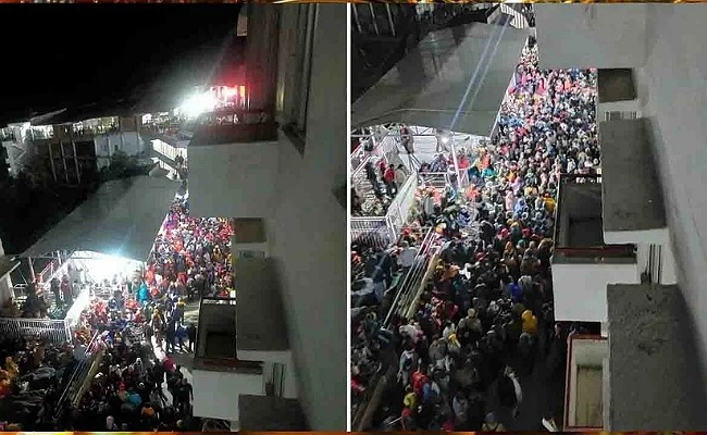 Vaishno Devi Temple: వైష్ణో దేవి ఆలయంలో దారుణం.. తొక్కిసలాట 12 మంది మృతి..!