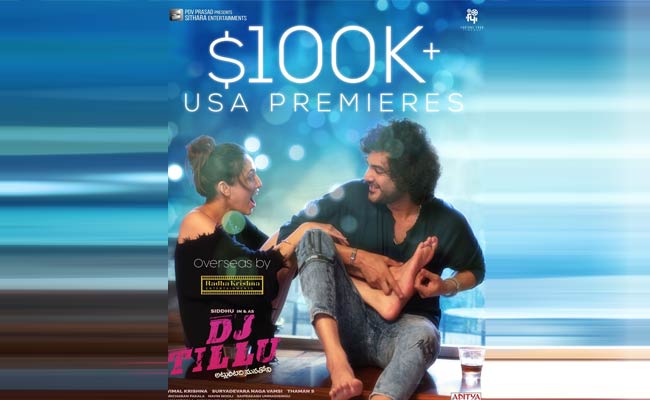Dj Tillu  : బాక్సాఫీస్ : యూఎస్ లో షాకింగ్ వసూళ్లే కొల్లగొట్టిన “డీజే టిల్లు” సినిమా.!