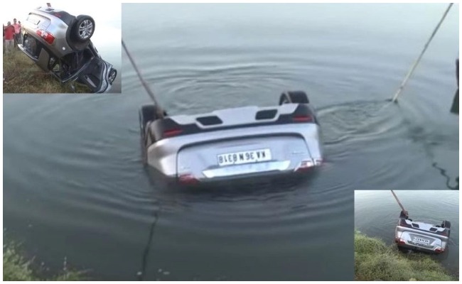 Road Accident: ఒంటిమిట్ట చెరువులోకి దూసుకెళ్లిన కారు… అతివేగమే కారణమా?