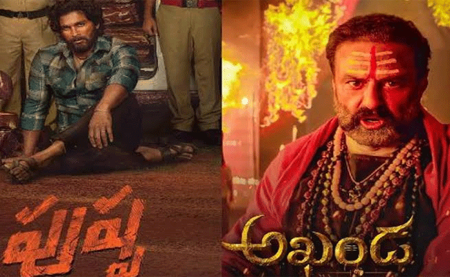 Pushpa and Akhanda : పుష్ప, అఖండ సినిమాలకి మంత్రులు ప్రెస్ మీట్లు పెట్టారా.?