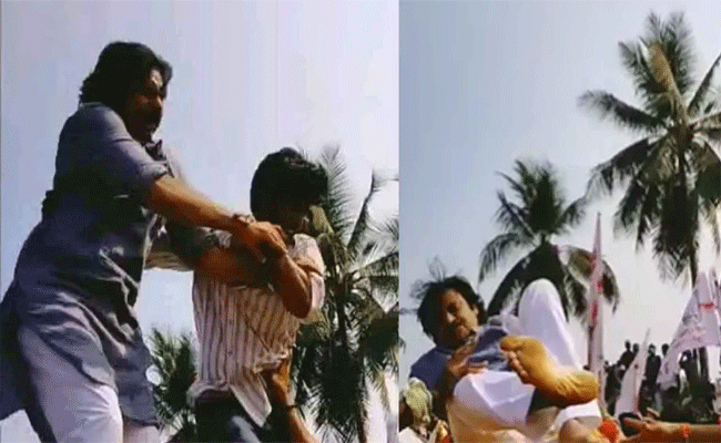 Pawan kalyan : పవన్ ప్రాణాల మీదకు మితిమీరిన అభిమానం..ఇంత రచ్చ అవసరమా?