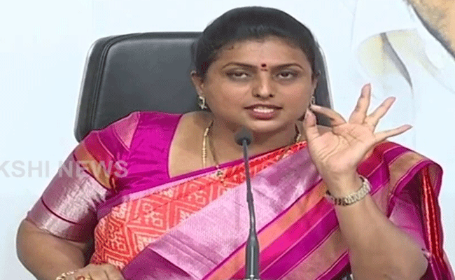 MLA Roja : జొన్నపొత్తులట.! జబర్దస్త్ సెటైర్ వేసిన వైసీపీ ఎమ్మెల్యే రోజా.!