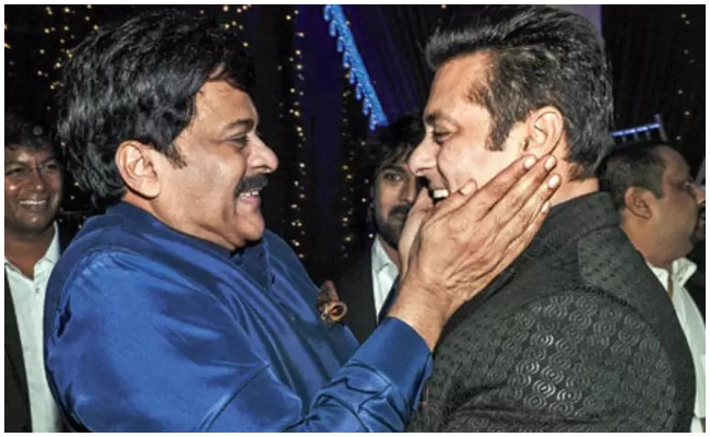 ప్రేమతోనే సల్మాన్ ఖాన్ ఈ సినిమాలో నటించారు.. మెగాస్టార్ కామెంట్స్ వైరల్!