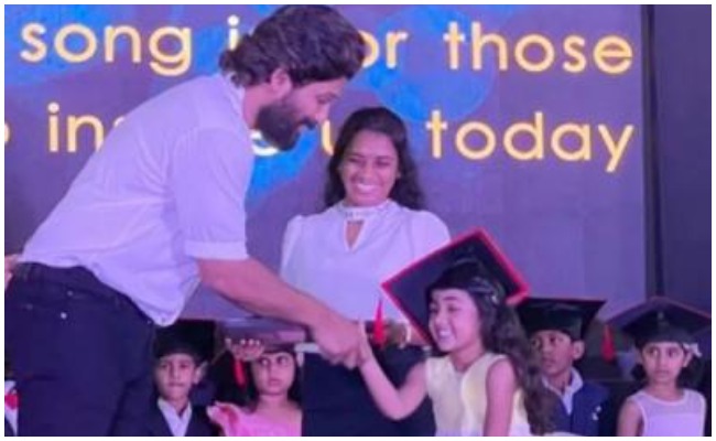 Allu Arha: మరోసారి అదిరే స్టెప్పులతో  ట్రెండింగ్‌లో అల్లు అర్హ…..