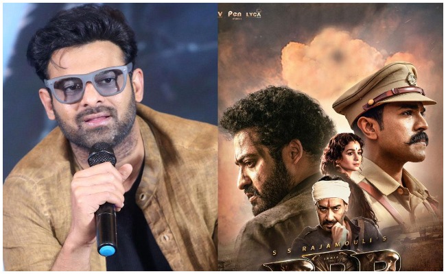 RRR Movie: RRR సినిమా ప్రీ రిలీజ్ వేడుకకు ముఖ్యఅతిథిగా రానున్న ప్రభాస్…?