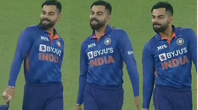 Kohli Shakes Legs For Pushpa : వైరల్ : “పుష్ప” హాట్ ఐటమ్ సాంగ్ కి విరాట్ కోహ్లీ క్రేజీ స్టెప్పులు చూసారా..!