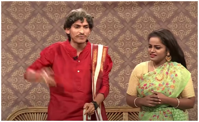 ఇది నా కాలే..ఇది నాకాలే అంటూ పుష్ప డైలాగులతో రెచ్చిపోయిన పైమా..ప్రోమో వైరల్!