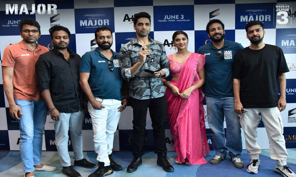 నేష‌న‌ల్ సెక్యూరిటీ బ్లాక్ క‌మాండో మెడ‌ల్ అందుకోవ‌డం ఆస్కార్ క‌న్నా గొప్ప‌విష‌యం :  అడ‌వి శేష్