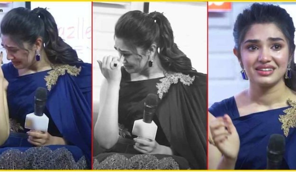 Krithi Shetty: యాంకర్లు చేసిన పనికి కెమెరా ముందే కన్నీళ్ళు పెట్టుకున్న కృతి శెట్టి…!
