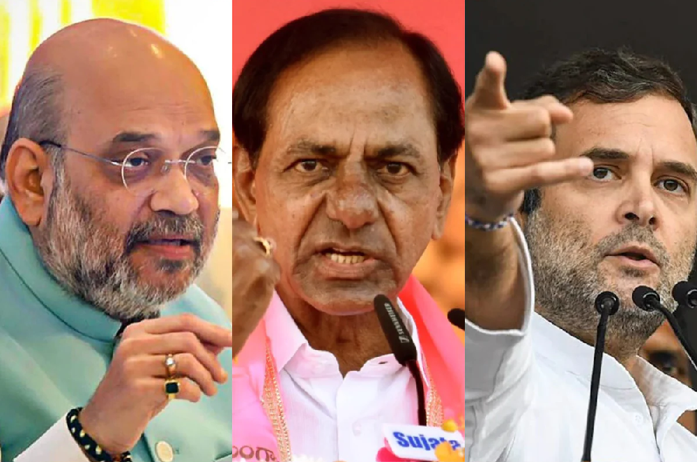 రాహుల్‌కి అలా, అమిత్ షా‌కి ఇలా.! గులాబీ తేడా ఎందుకిలా.?