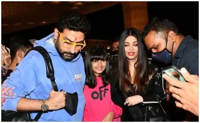 కేన్స్ ఫిలిమ్ ఫెస్టివల్ కు కుటుంబ సమేతంగా వెళ్ళిన ఐశ్వర్య.. ఫోటో వైరల్!