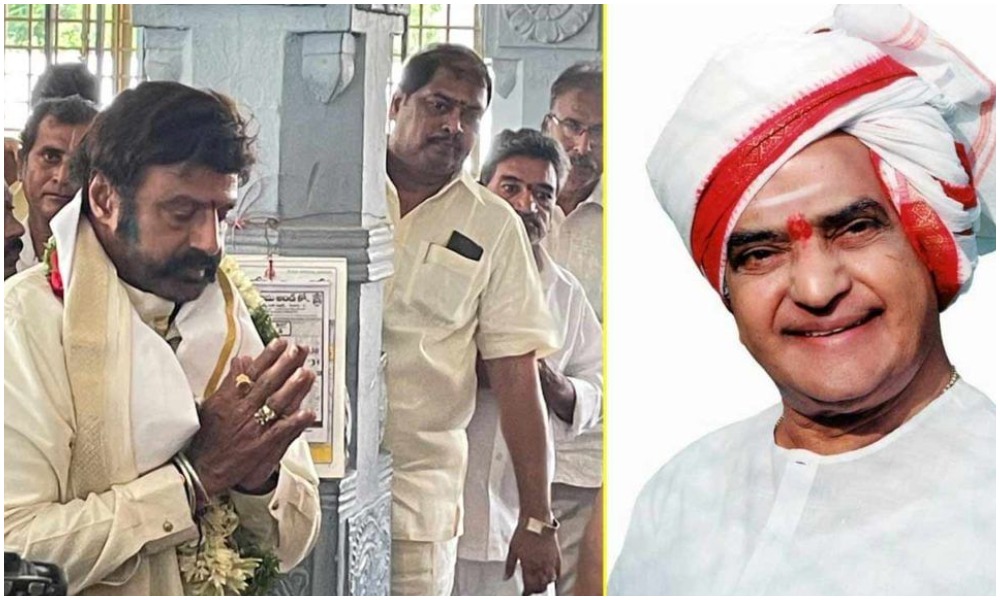 ఎన్టీఆర్ శతజయంతి ఉత్సవాలు.. నిమ్మకూరులో ఎన్టీఆర్ కి నివాళులర్పించిన బాలకృష్ణ..!