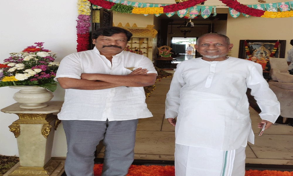 మాస్ట్రో ఇళయరాజాతో క్రియేటివ్ డైరెక్టర్ కృష్ణవంశీ మ్యూజిక్ సిట్టింగ్స్ !!!