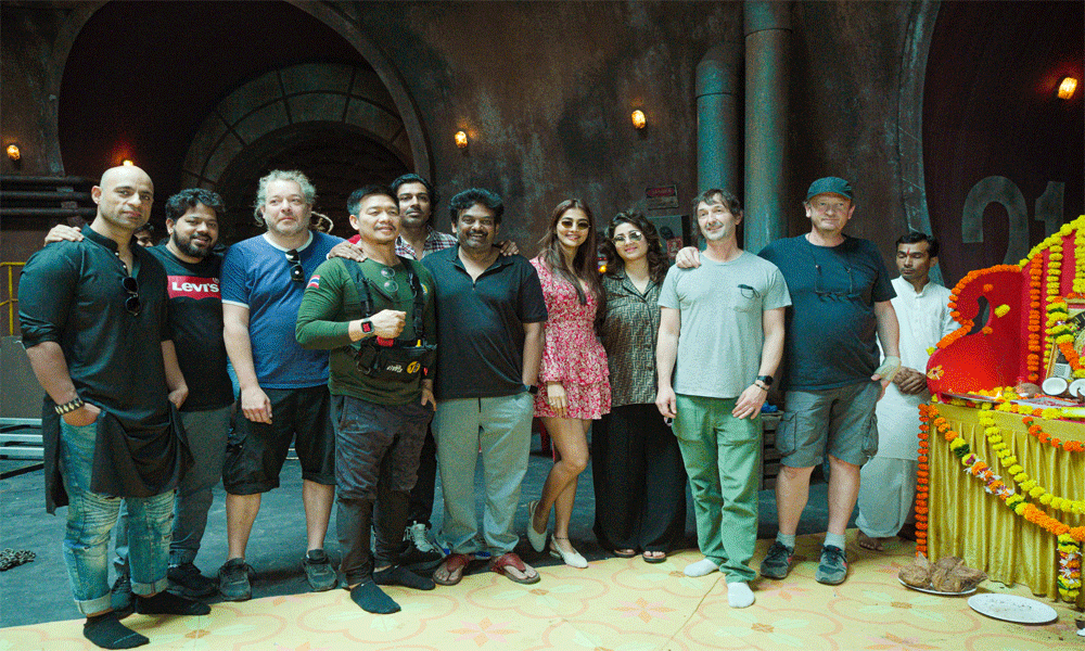 సూపర్ స్టార్ విజయ్ దేవరకొండ- పూజా హెగ్డే   పూరీ జగన్నాథ్-  పూరీ కనెక్ట్స్ & శ్రీకర స్టూడియోస్ ‘జేజీఎం’ షూటింగ్ ప్రారంభం