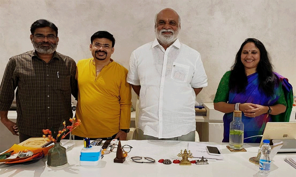 త్వరలో ‘నవ రాగరస’ : షో రీల్ ను విడుదల చేసిన దర్శకేంద్రుడు రాఘవేంద్రరావు