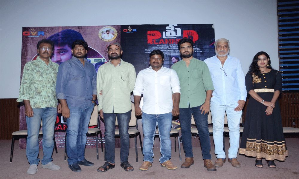 ఒక వ్యక్తి ఆలోచన దాని ప్రభావం మరో వ్యక్తి పై ఎలా చూపుతుంది అనే కాన్సెప్ట్ తో సస్పెన్స్ థ్రిల్లర్ గా తెరకెక్కుతున్న చిత్రం “ప్రీ ప్లాన్డ్”.జి. వి. ఆర్ క్రియేటివ్ వర్క్స్