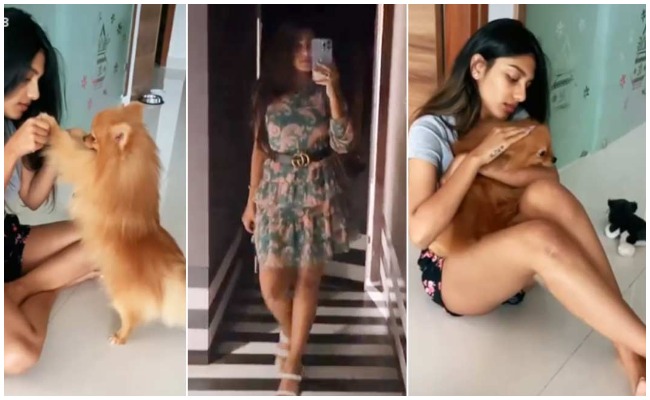 పొట్టి డ్రెస్సులో అందాలు చూపిస్తూ నెటిజన్స్ ని రెచ్చగొడుతున్న సుప్రీత.. ఫోటోలు చూస్తే షాక్…!