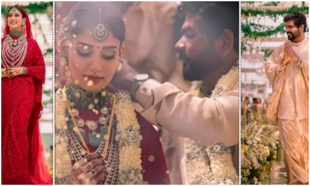 పెళ్లి ఫోటోని విడుదల చేసిన నయనతార విగ్నేష్.. ఫోటో వైరల్!