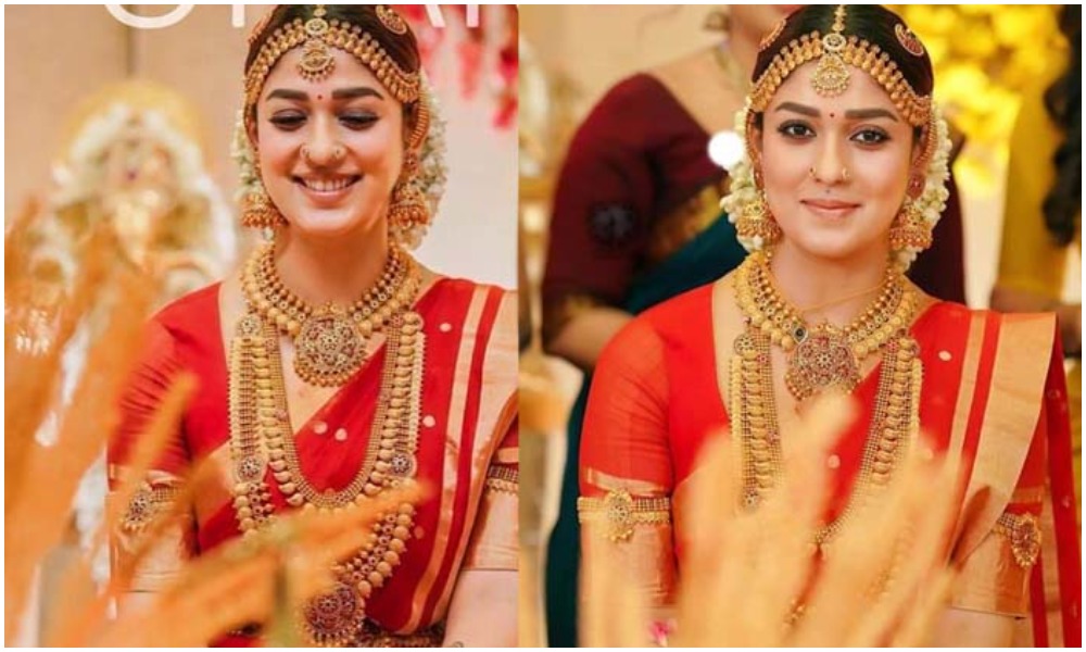 పెళ్లి కోసం నయనతార ధరించిన చీర ఖరీదు ఎన్ని లక్షలో తెలుసా?