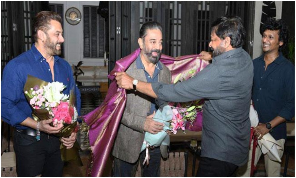 తన ఇంట్లో విక్రమ్ టీమ్ కు గ్రాండ్ పార్టీ ఇచ్చిన చిరు.. సందడి చేసిన సల్మాన్ ఖాన్!