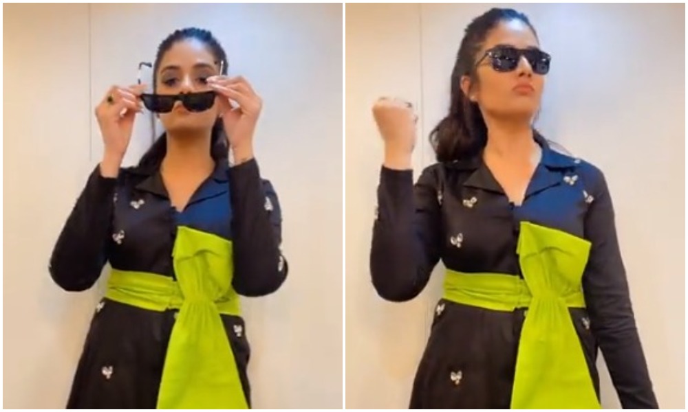 పొట్టి బట్టలతో సోషల్ మీడియా మరొకసారి రచ్చ చేసిన శ్రీముఖి.. ఫోటోలు వైరల్..!