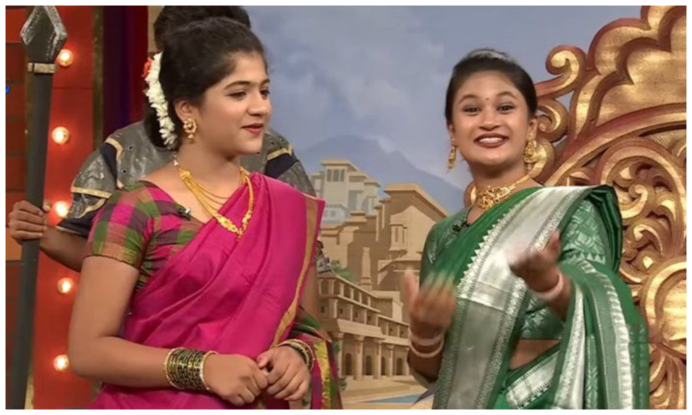 జబర్దస్త్ లో సందడి చేసిన వంటలక్క కూతుర్లు.. వైరల్ అవుతున్న వీడియో..!