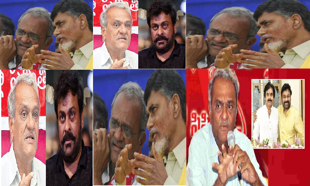 చిరంజీవికి నారాయణ క్షమాపణ వెనుక ‘పచ్చ’ రాజకీయం.?