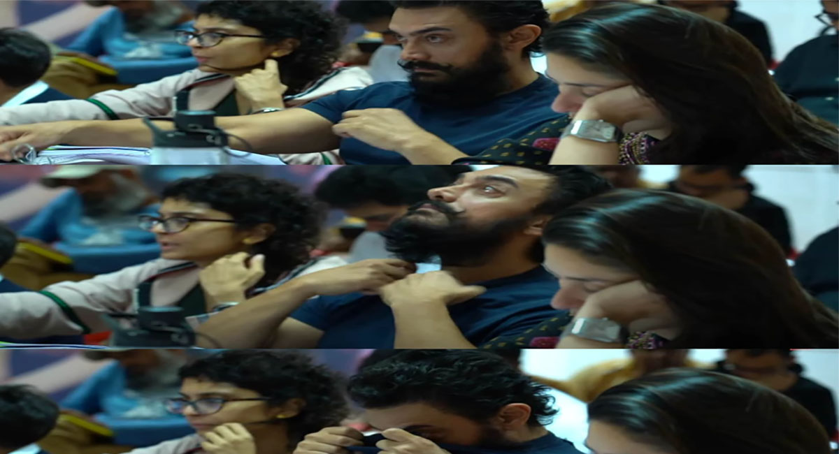 సినిమా చూస్తూ నిద్రపోయిన హీరోయిన్! కంటతడి పెట్టుకున్న హీరో?