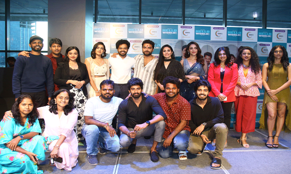ఆగస్ట్ 12 నుండి ZEE 5 లో స్ట్రీమ్ అవుతున్న  సదా, ఆర్యన్ రాజేష్  ల “హలో వరల్డ్” వెబ్ సిరీస్