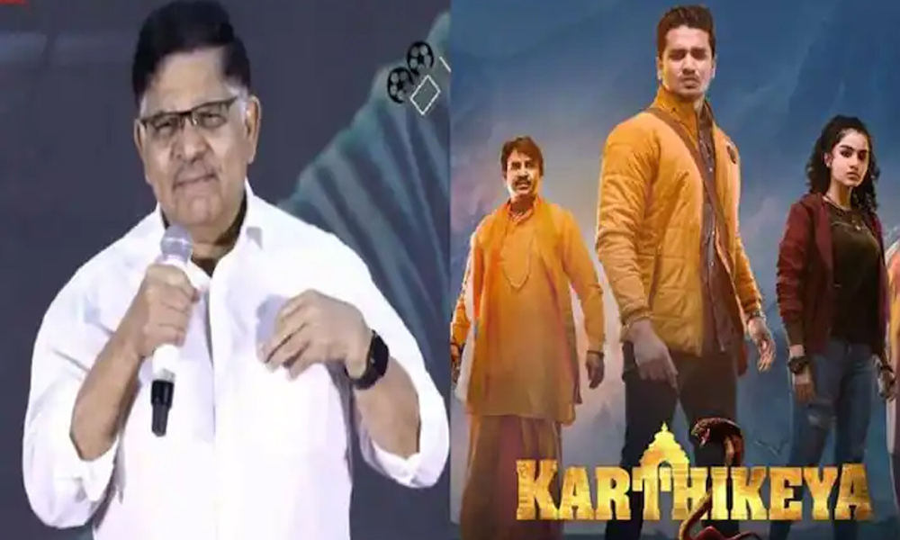 కార్తికేయ 2 పై షాకింగ్ కామెంట్స్ చేసిన నిర్మాత అల్లు అరవింద్.. అదిరిపోయే రెస్పాన్స్ అంటూ?