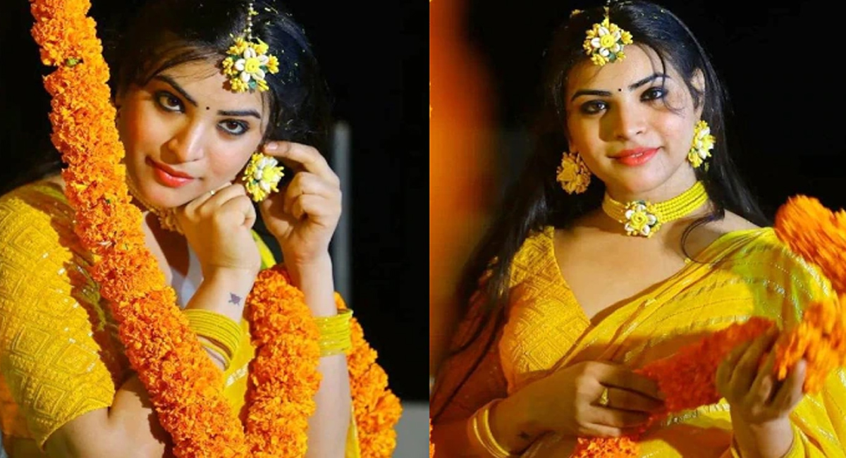 పెళ్ళికూతురుగా ముస్తాబైన బిగ్ బాస్ బ్యూటీ..? వైరల్ అవుతున్న హల్దీ ఫొటోస్…!