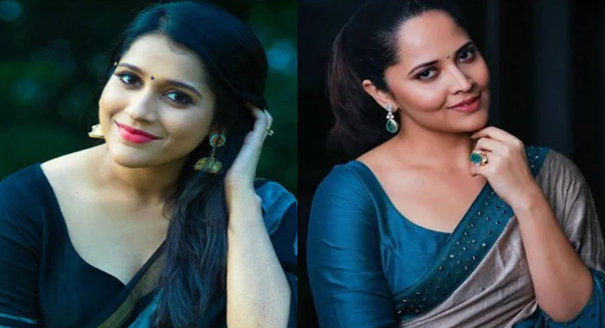 రష్మీ గురించి ఇంట్రెస్టింగ్ కామెంట్ చేసిన నెటిజన్… పండగ చేస్కో అంటున్న రష్మి…!