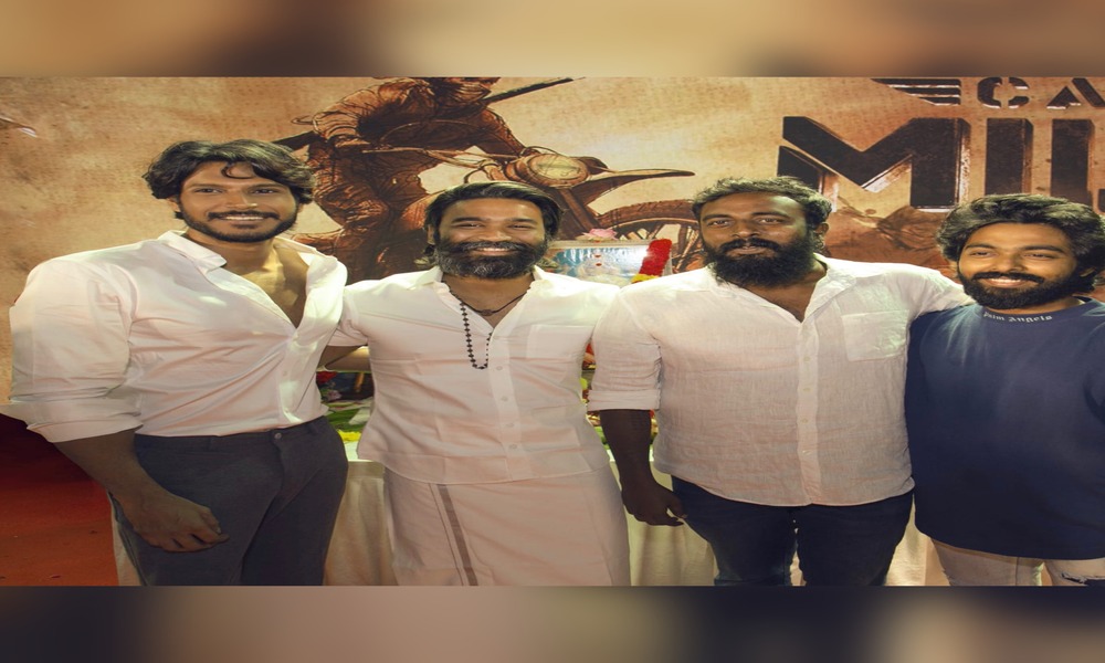 గ్రాండ్‌గా ప్రారంభ‌మైన ధనుష్, సందీప్ కిషన్, ‘కెప్టెన్ మిల్లర్‌` చిత్రం