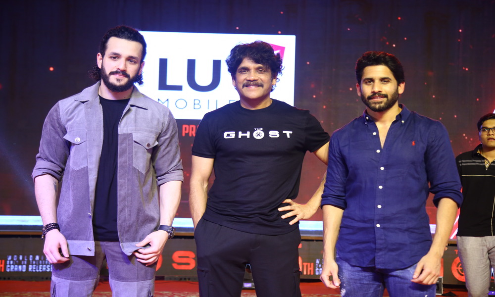 ‘ది ఘోస్ట్’ ప్రీరిలీజ్ ఈవెంట్ లో చిత్ర యూనిట్