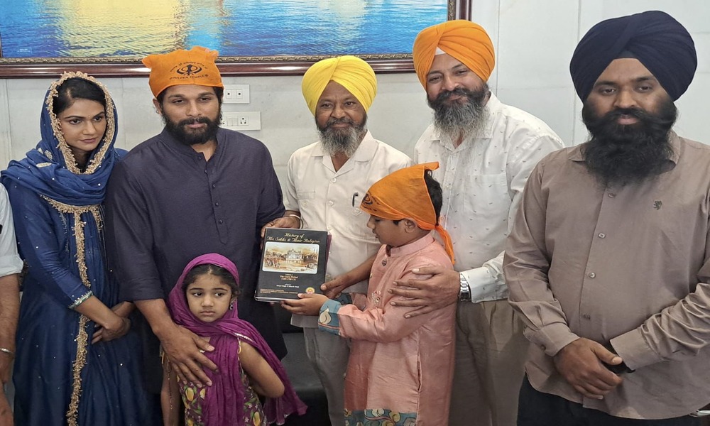 అమృతసర్ లో అల్లు అర్జున్ సతీమణి స్నేహారెడ్డి పుట్టిన రోజులు వేడుకలు