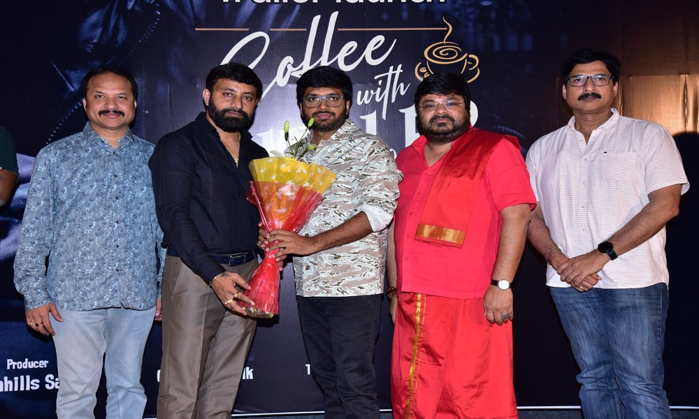 బ్లాక్‌బస్టర్ డైరెక్టర్ అనిల్ రావిపూడి ఆవిష్కరించిన ‘కాఫీ విత్ ఎ కిల్లర్’ ట్రైలర్