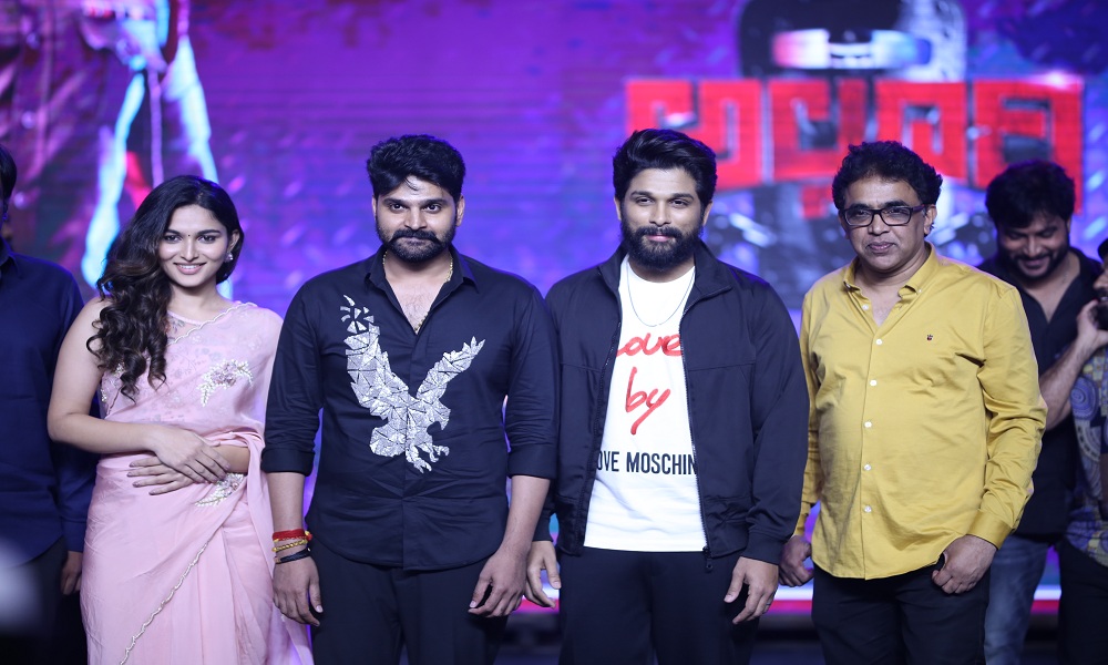 ‘అల్లూరి’ ప్రీరిలీజ్ ఈవెంట్ లో ఐకాన్ స్టార్ అల్లు అర్జున్