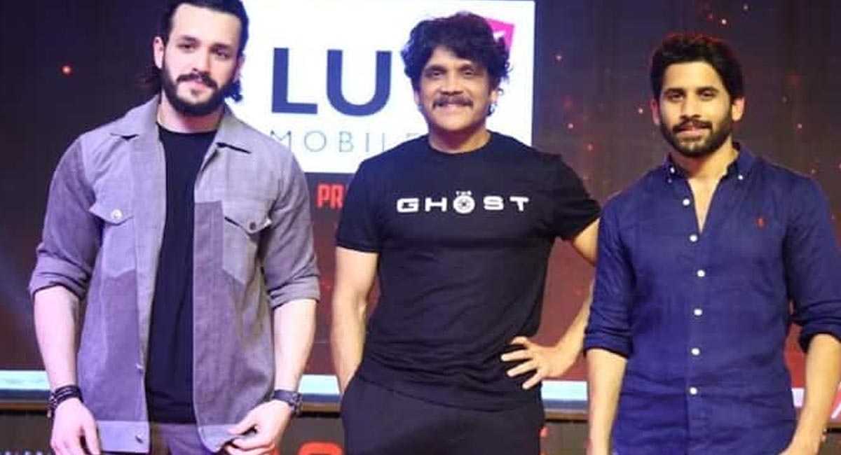 అఖిల్ తో భారీ మల్టీ స్టార్ చిత్రం..ఘోస్ట్ ప్రీ రిలీజ్ వేడుకగా క్లారిటీ ఇచ్చిన నాగార్జున!