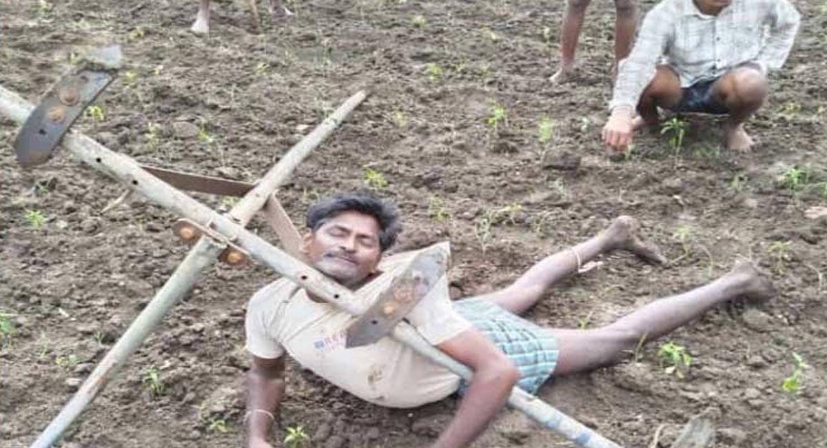 పొలం పనులకు వెళ్లి…విద్యుత్ ఘాతానికి బలైన అన్నదాత?